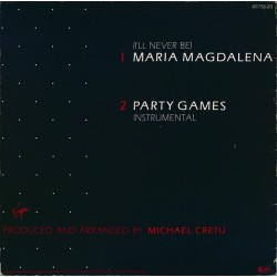 SANDRA - (I'll Never Be) Maria Magdalena (Maxi single, 12")